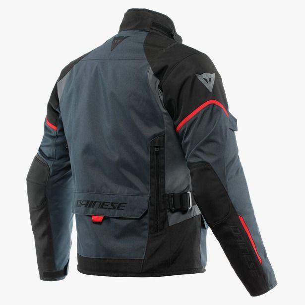 Dainese Tempest 3 D-Dry® Jacket Ebony/Black/Lava-Red : Delivery in 5 days
